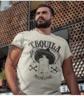 Vintage Tequila Worm Tradicional T-shirt